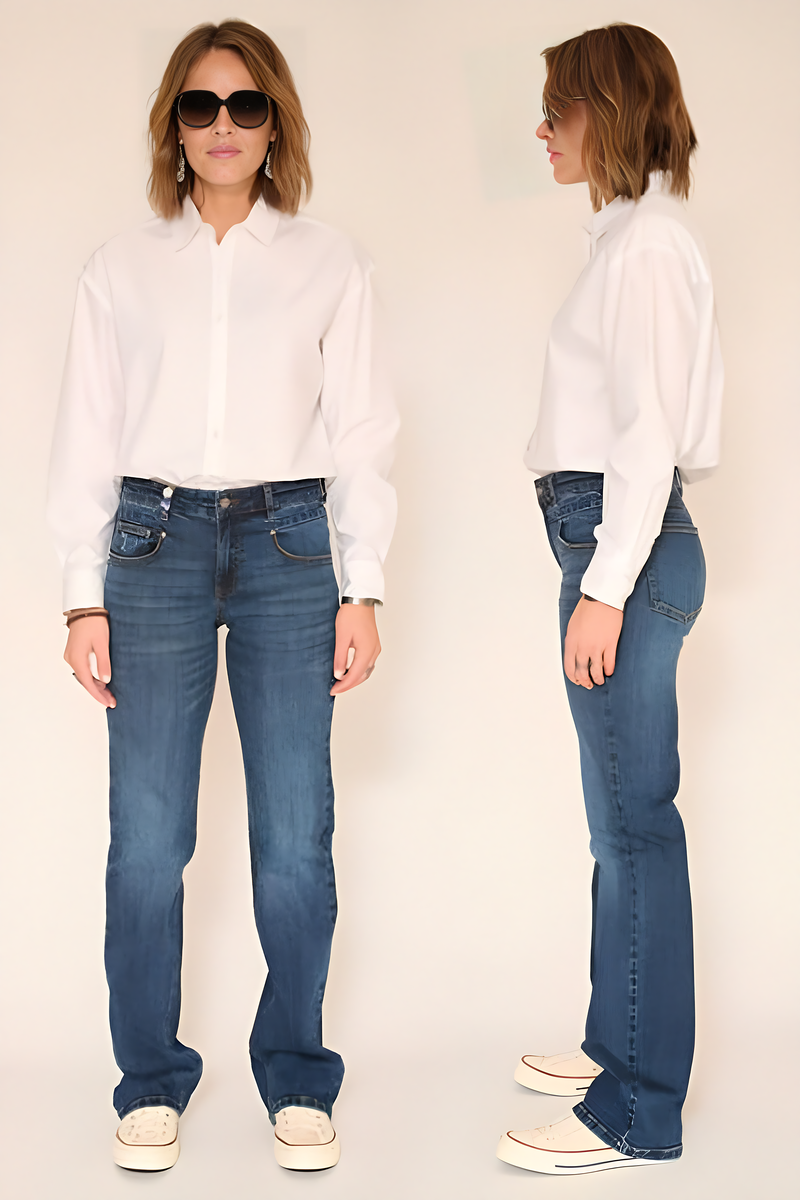 PANTALÓN BEAUGRENELLE MÓNACO COLOR AZUL OSCURO